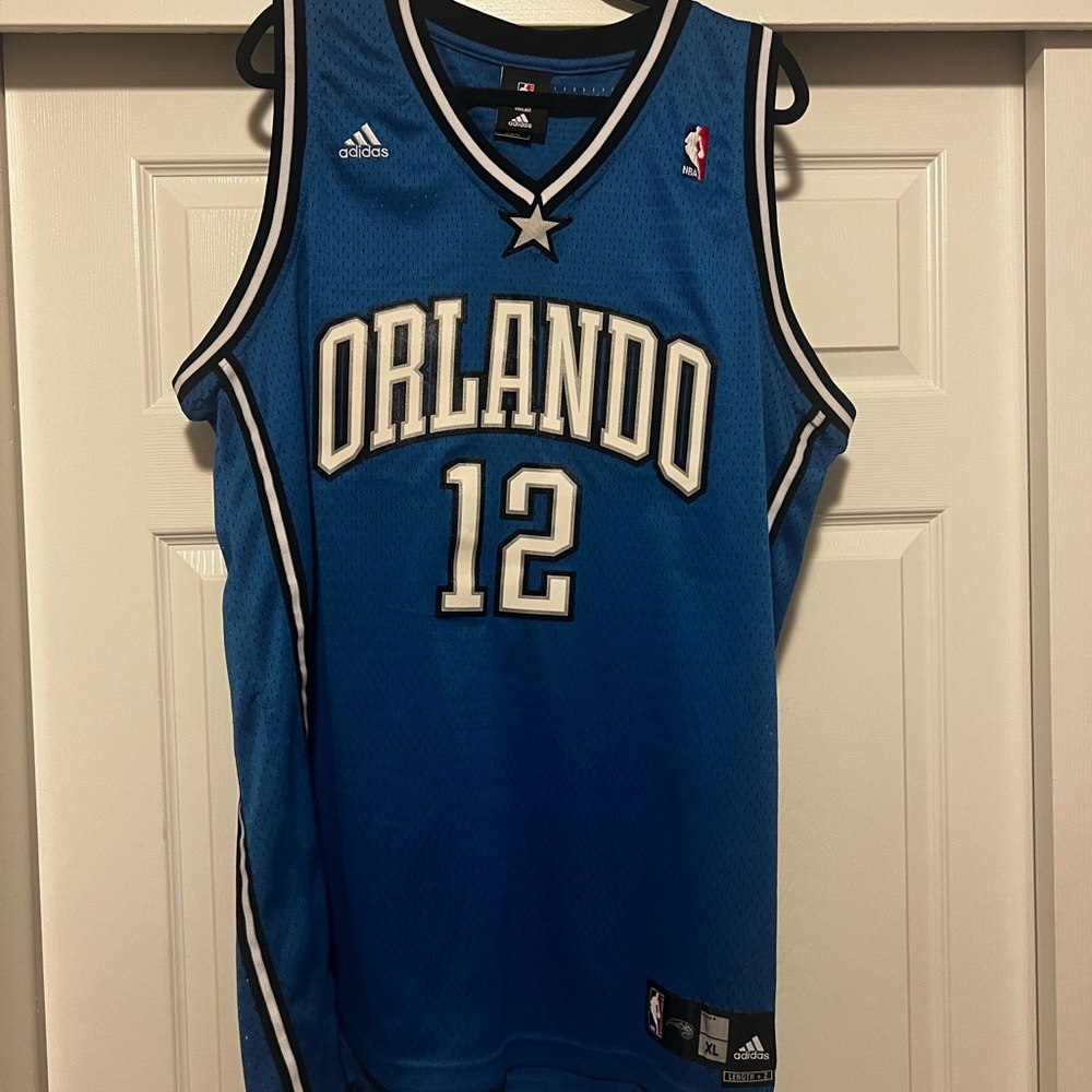adidas Blue Orlando Magic Basketball Jersey Patch Detail
